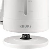 Krups BW2441 elkedel 1,6 L 2200 W Hvid Hvid, 1,6 L, 2200 W, Hvid, Rustfrit stål, Vandmåler, Filtrering