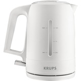 Krups BW 2441 elkedel 1,6 L 2200 W Hvid Hvid, 1,6 L, 2200 W, Hvid, Rustfrit stål, Vandmåler, Filtrering