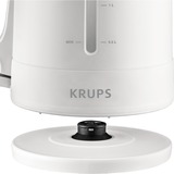 Krups BW 2441 elkedel 1,6 L 2200 W Hvid Hvid, 1,6 L, 2200 W, Hvid, Rustfrit stål, Vandmåler, Filtrering