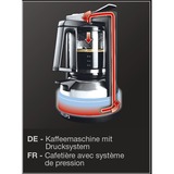 Krups KM4689 kaffemaskine Dråbe kaffemaskine 1,25 L, Filter maskine Sort/Sølv, Dråbe kaffemaskine, 1,25 L, 850 W, Sort