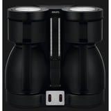 Krups KT8501 Semi-auto Filter kaffemaskine, Filter maskine Sort, Filter kaffemaskine, Malet kaffe, 1700 W, Sort