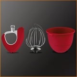 Krups Master Perfect Gourmet KA631D foodprocessor 1100 W 4,6 L Rustfrit stål børstet rustfrit stål, 4,6 L, Rustfrit stål, Knapper, Dreje, Slå, Slibe, Ælte, Mikse, 1,8 kg, 0,8 kg