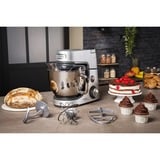 Krups Master Perfect Gourmet KA631D foodprocessor 1100 W 4,6 L Rustfrit stål børstet rustfrit stål, 4,6 L, Rustfrit stål, Knapper, Dreje, Slå, Slibe, Ælte, Mikse, 1,8 kg, 0,8 kg