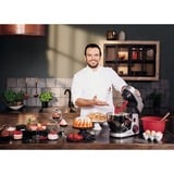 Krups Master Perfect Gourmet KA631D foodprocessor 1100 W 4,6 L Rustfrit stål børstet rustfrit stål, 4,6 L, Rustfrit stål, Knapper, Dreje, Slå, Slibe, Ælte, Mikse, 1,8 kg, 0,8 kg