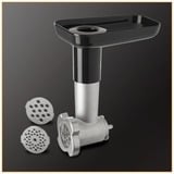 Krups Master Perfect Gourmet KA631D foodprocessor 1100 W 4,6 L Rustfrit stål børstet rustfrit stål, 4,6 L, Rustfrit stål, Knapper, Dreje, Slå, Slibe, Ælte, Mikse, 1,8 kg, 0,8 kg