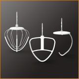 Krups Master Perfect køkkenmaskine KA3121, Foodprocessor Hvid/Sort