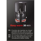 Krups ProAroma Dråbe kaffemaskine 1,25 L, Filter maskine Sort, Dråbe kaffemaskine, 1,25 L, 1100 W, Sort