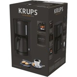 Krups Pro Aroma KM3038 kaffemaskine Semi-auto Dråbe kaffemaskine 1,25 L, Filter maskine Sort, Dråbe kaffemaskine, 1,25 L, Malet kaffe, Sort