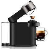 Krups Vertuo Next XN910C10 kaffemaskine Kapsel kaffemaskine 1,1 L, Kapsel maskine Sort/Chrome, Kapsel kaffemaskine, 1,1 L, Kaffekapsel, 1500 W, Sort, Grå