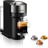 Krups Vertuo Next XN910C10 kaffemaskine Kapsel kaffemaskine 1,1 L, Kapsel maskine Sort/Chrome, Kapsel kaffemaskine, 1,1 L, Kaffekapsel, 1500 W, Sort, Grå