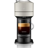 Krups Vertuo Next & Aeroccino XN911B Semi-auto Kapsel kaffemaskine 1,1 L, Kapsel maskine Lys grå/Sort, Kapsel kaffemaskine, 1,1 L, Kaffekapsel, 1500 W, Grå