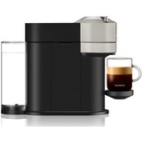 Krups Vertuo Next & Aeroccino XN911B Semi-auto Kapsel kaffemaskine 1,1 L, Kapsel maskine Lys grå/Sort, Kapsel kaffemaskine, 1,1 L, Kaffekapsel, 1500 W, Grå