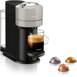 Krups Vertuo Next & Aeroccino XN911B Semi-auto Kapsel kaffemaskine 1,1 L, Kapsel maskine Lys grå/Sort, Kapsel kaffemaskine, 1,1 L, Kaffekapsel, 1500 W, Grå