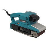 Makita 9404J transportabel slibemaskine Bånd slibemaskine, Båndsliber Blå, Bånd slibemaskine, 210 m/min, 440 m/min, Strøm, 143 mm, 334 mm