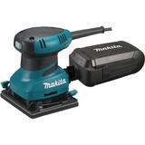 Makita BO4555J transportabel slibemaskine Rystepudser Sort, Blå Rystepudser, Sort, Blå, 81 dB, Strøm, 2 m, 131 mm