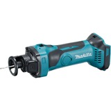 Makita Batteridrevet rotationsskærer DCO180Z, 18 volt, Roterende fræser Blå/Sort