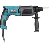 Makita Bore-/mejselhammer 780W HR2470 sds+	m/kuffert	, Borehammer Blå/Sort, 2,4 cm, 2,4 J, 4500 bpm or slag i minuttet, 1,3 cm, 3,2 cm, Strøm