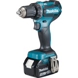 Makita DDF485RTJ bor 1900 rpm Nøglefri 1,7 kg, Bore-/ skruemaskine Blå/Sort, Pistolgreb boremaskine, Nøglefri, 1,3 cm, 1900 rpm, 3,8 cm, 1,3 cm