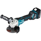 Makita DGA517RTJ vinkelsliber 12,5 cm 8500 rpm 3,1 kg Blå/Sort, 8500 rpm, 12,5 cm, Batteri, 5 At, 3,1 kg