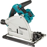 Makita DSP600ZJ transportabel rundsav 16,5 cm Sort, Blå 6300 rpm Blå/Sort, Metal, Træ, Sort, Blå, Overbelastning, 16,5 cm, 6300 rpm, 5,6 cm