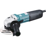 Makita GA5040CZ1 vinkelsliber 11000 rpm 1100 W 12,5 cm 2,4 kg 11000 rpm, Sort, Blå, M14, Strøm, 1100 W, 12,5 cm