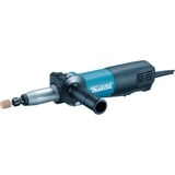 Makita GD0801C 750W Sort, Blå, Sølv ligesliber, Lige grinder Blå/Sort, 91 dB, 75 mm, 390 mm, 88 mm, 2 kg, Sort, Blå, Sølv