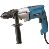 Makita HP2071J bor 2900 rpm Nøglefri 2,5 kg Sort, Blå, Sølv, Slagboremaskine Blå, Nøglefri, 1,3 cm, 2900 rpm, 4 cm, 1,6 cm, 2 cm