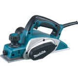Makita KP0800J 620W 17000rpm Blå, Sølv elektrisk høvl Blå/Sort, 158 mm, 285 mm, 158 mm, 2,6 kg