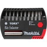 Makita P-53768 skruetrækker bit 11 stk, Bit sæt 11 stk, Torx, 1.5/ 2.0/ 2.5/ 3.0/ 4.0/ 5.0/ 6.0/ 8.0x25 mm, 2,5 cm