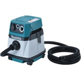 Makita VC1310LX1 støv-udsuger Sort, Blå, Våd / tør støvsuger Blå/aluminium, Tør&våd, Sort, Blå, 58,3 l/s, 22 kPa, 5 m, 72 dB