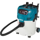 Makita VC3012M støv-udsuger Sort, Blå, Hvid 30 L 1200 W, Våd / tør støvsuger Tør&våd, Sort, Blå, Hvid, Polyethylenterephthalatfolie (PET), M, 30 L, 23.5, 30