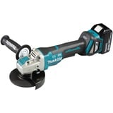 Makita X-LOCK batteri vinkelsliber DGA519RTJ, 18 volt Blå/Sort