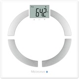 Medisana BS 444 Elektronisk personlig vægt Hvid Hvid/rustfrit stål, Elektronisk personlig vægt, Hvid, 8 bruger(e), LCD