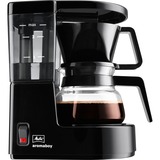 Melitta Aromaboy Semi-auto Dråbe kaffemaskine, Filter maskine Sort, Dråbe kaffemaskine, Malet kaffe, 500 W, Sort