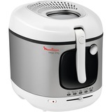 Moulinex Mega Enkelt Enkeltstående 2100 W Sølv, Hvid, Deep friture Hvid/Sølv, 2 kg, 3 L, Enkelt, Sølv, Hvid, Knapper, Scrollbar, Enkeltstående