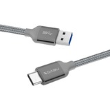 Nevox 1457 USB-kabel Sølv, 5000 Mbit/s