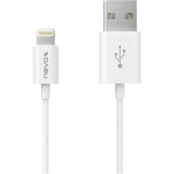 Nevox LC-1406 Lightning kabel 2 m Hvid Hvid, 2 m, Lightning, USB A, Hvid, Lige, Lige