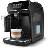 Philips Fuldautomatisk espressomaskine, 3 drikke, Kaffe/Espresso Automat Sort, 3 drikke, Espressomaskine, 1,8 L, Kaffebønner, Indbygget kværn, 1500 W, Sort