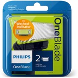 Philips Norelco OneBlade OneBlade QP220/50 Udskifteligt skær, Klinge Barberingsblad, Sort, Grøn, Rustfrit stål, QP25xx, QP65xx