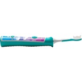 Philips Sonicare For Kids For Kids HX6322/04 Sonisk eltandbørste, El-tandbørste Turkis, Barn, Sonisk tandbørste, 62000 Omdrejninger pr. minut, Blå, 2 min, LED