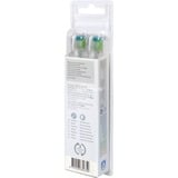 Philips Sonicare W2 Optimal White HX6064/10 4x Soniske tandbørstehoveder - Hvid Hvid, 4 stk, Hvid, Mellem
