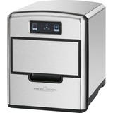 ProfiCook PC-EWB 1187 Indbygget/fritstående isterningefremstiller 15 kg/24t Rustfrit stål, Ismaskine rustfrit stål/Sort, 220 - 240 V, 50/60 Hz, 0.68 A, 305 mm, 387 mm, 332 mm