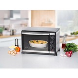 Rommelsbacher BG 1805/E toaster ovn Rustfrit stål Grill, Mini ovn rustfrit stål/Sort, Rustfrit stål, Dreje, 1800 W, 515 mm, 415 mm, 360 mm