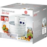 Rommelsbacher DA 750 hydreringsmaskine til mad Hvid 700 W, Tørremaskine Hvid, 700 W, 230 V, 340 x 340 x 330 mm