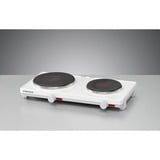 Rommelsbacher Dobbelt kogeplade AK 3080, Varmeplade Hvid