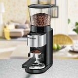 Rommelsbacher EKM 500 kaffemølle Burr kværn Sort, Rustfrit stål, Kaffekværn Sort/rustfrit stål, 230 V, 138 mm, 225 mm, 345 mm, LED