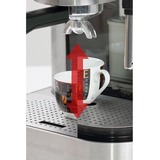 Rommelsbacher EKS 2010 kaffemaskine Semi-auto Espressomaskine 1,5 L rustfrit stål, Espressomaskine, 1,5 L, Malet kaffe, 1275 W, Rustfrit stål