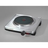 Rommelsbacher Kogeplade AK 1599, Varmeplade rustfrit stål/Sort