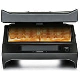 Rommelsbacher Multi Toast & Grill SWG 700 3-i-1 Max, Kontaktgrill Sort/rustfrit stål