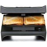 Rommelsbacher Multi Toast & Grill SWG 700 3-i-1 Max, Kontaktgrill Sort/rustfrit stål